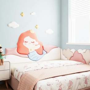 现代儿童床3D模型下载